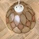 Mother-of-pearl "Petals" pink pendant