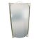 Mid-century illuminated wall mirror by Ernest Igl with brass crown, by Hillebrand.
