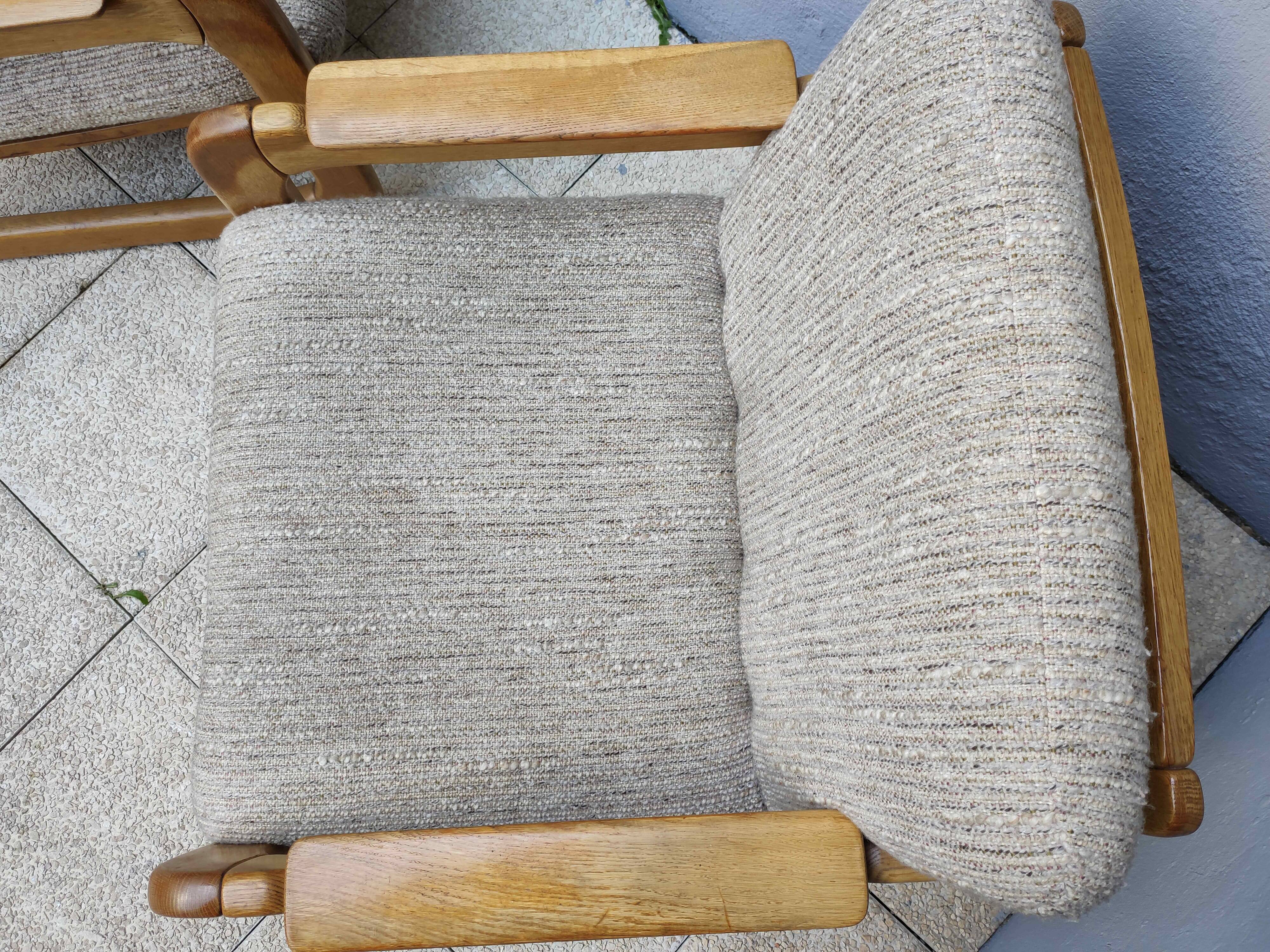 pair of armchairs Scandinavian style sled years 60/70