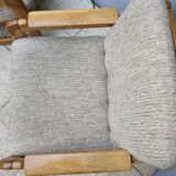 pair of armchairs Scandinavian style sled years 60/70