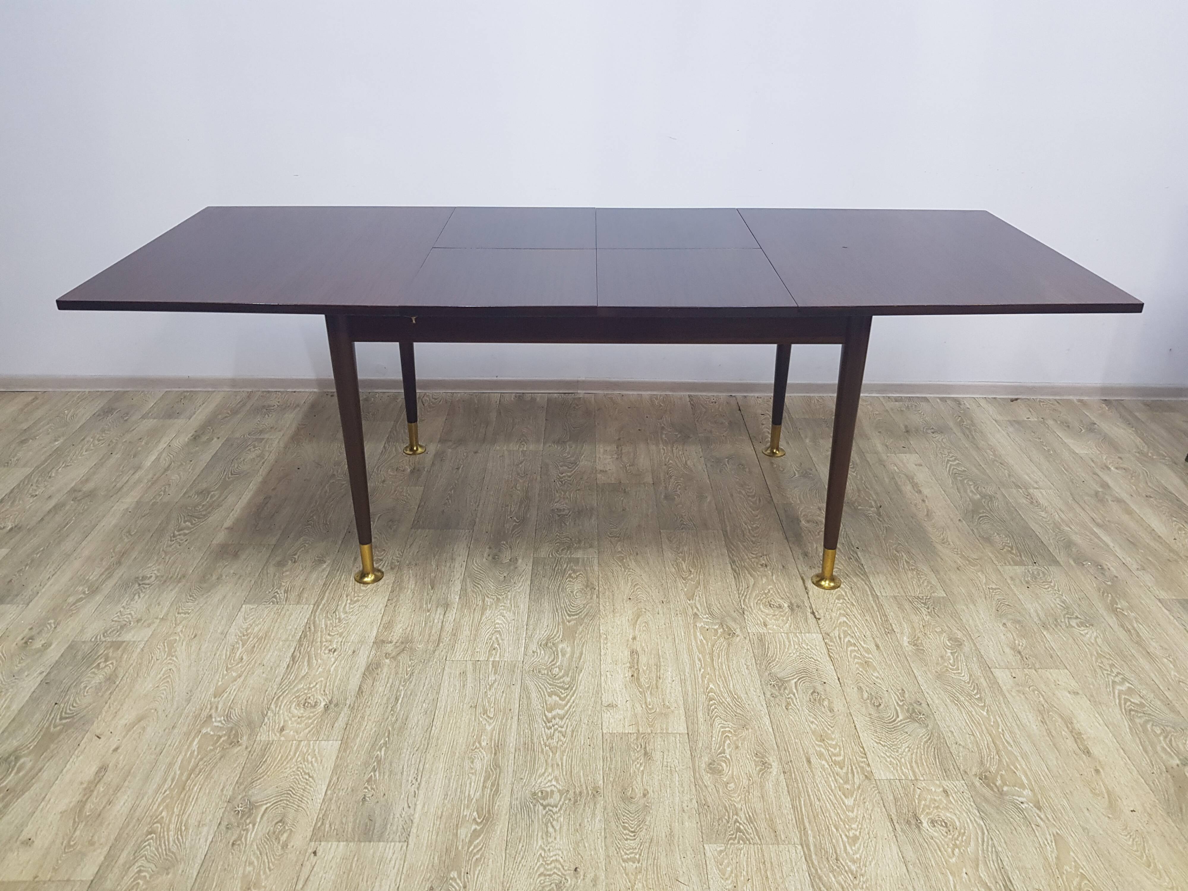 Mid-Century, Table and chair set, 1960s/70s.