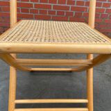 Vintage cesca style wooden folding chair design