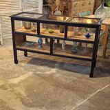 Vitrine ancienne sur pieds