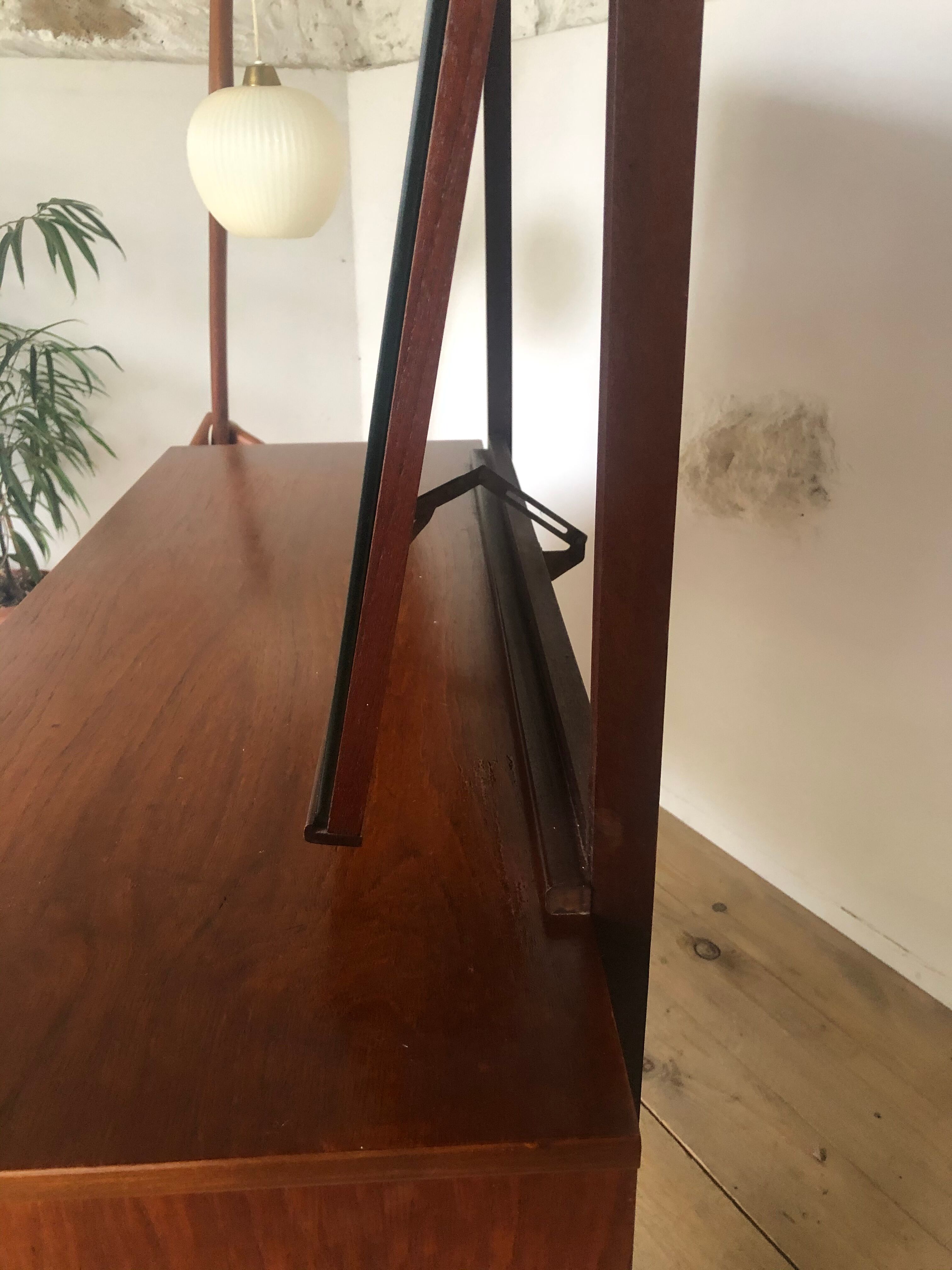 Teak vintage dressing table