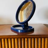 Olaf von Bohr, Blue Table Mirror, Gedy Italy, ca. 1970
