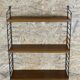 60s-70s Oak String Shelf Module by Kajsa & Nils “Nisse” Strinning Sweden