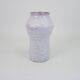 White-pink glazed ceramic vase