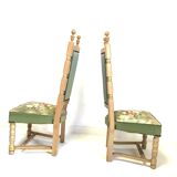 Pair of 40s fireplace chairs