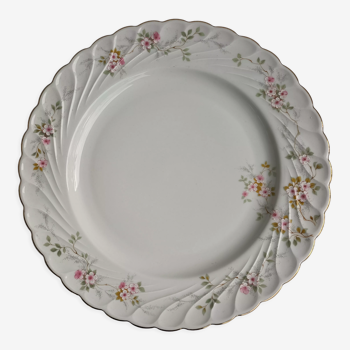 Floral plate or serving dish in Bavaria porcelain
