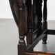 Very beautiful antique English oak gateleg table with an excellent patina