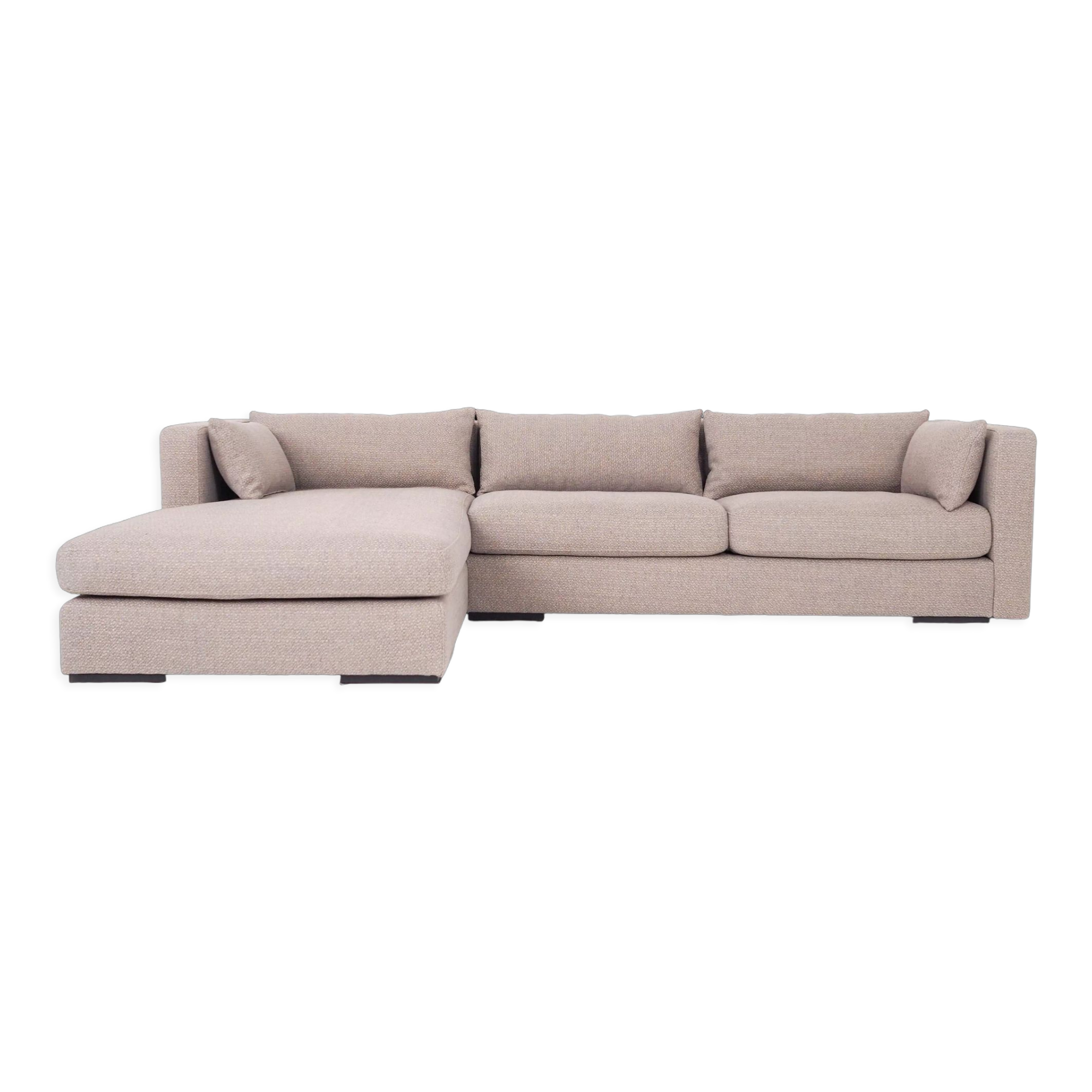 Corner sofa sztokholm beige melange, scandinavian design
