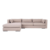 Corner sofa sztokholm beige melange, scandinavian design