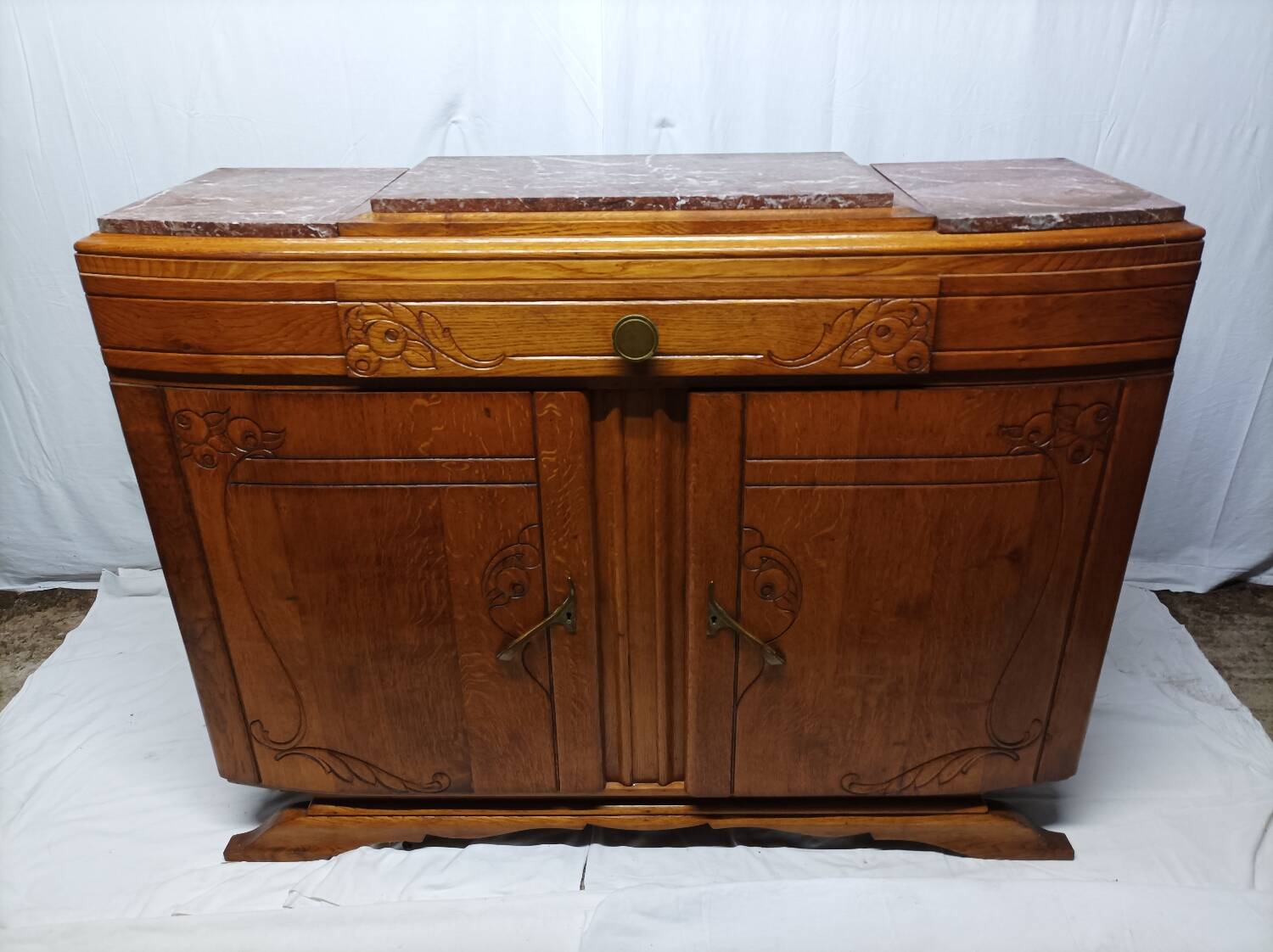 Old low art deco buffet