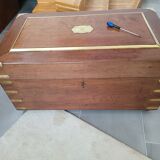 Solid mahogany chest