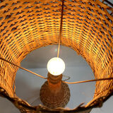 Rattan lamp