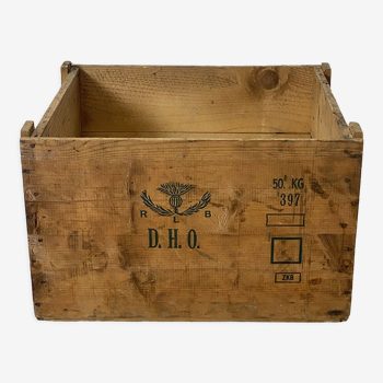 Wooden box "DHO"