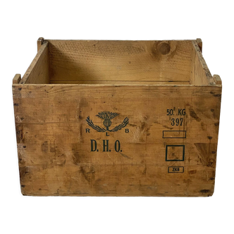 Wooden box "DHO"