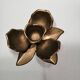 Brass flower candle holder