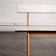 Wood and formica bench