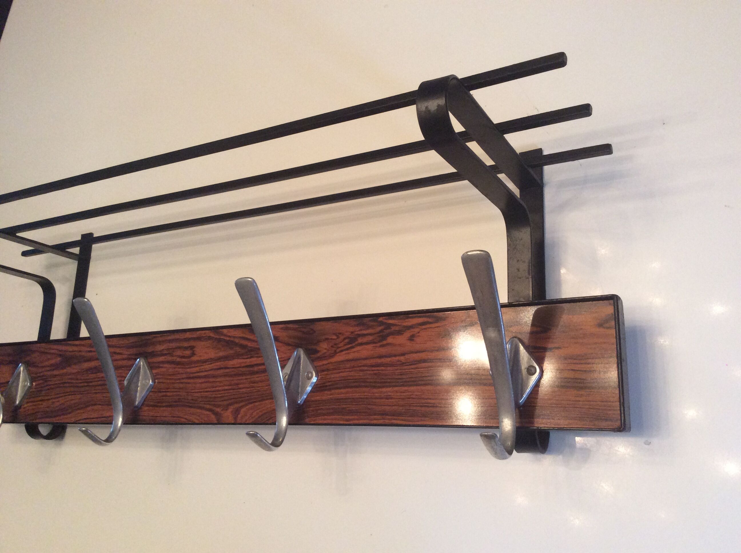 60s wardrobe coats rack