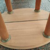 Old empire style console with marble top