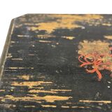Antique hand-painted Moroccan Moorish Zouak side table