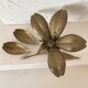 Brass flower, petal ashtray from the 60s and 70s