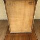 Old-wood white glass door -50s vintage drawer