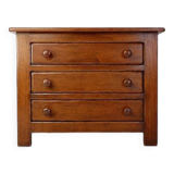 Brutalist Massive Oak chest of drawers - 1960s