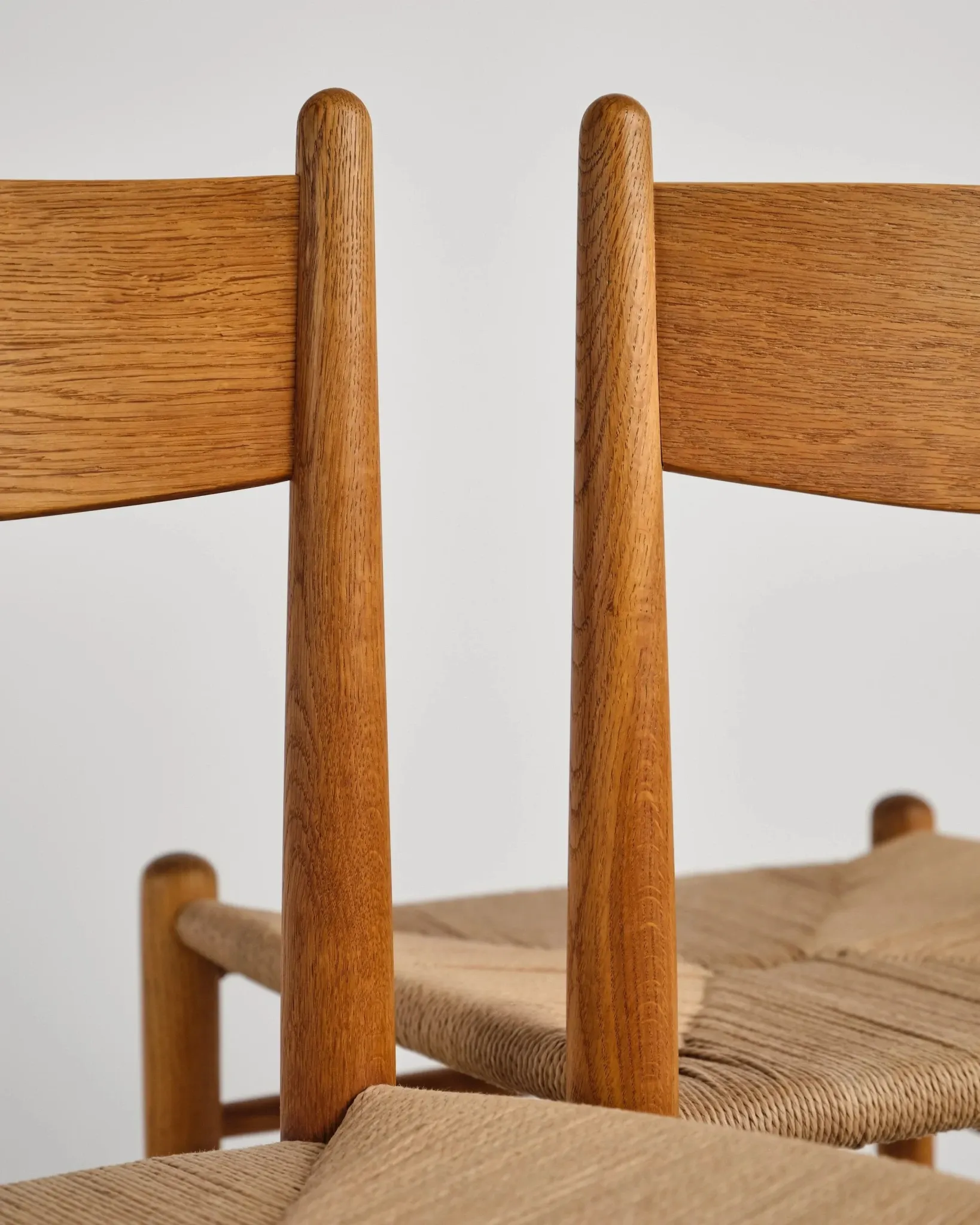4 CH36 chairs in oak by Hans J. Wegner, Denmark, 1970s