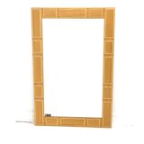 Pine mirror, GT, Glas & Trä Hovmantorp, Sweden, 1970 - 120x78cm