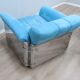 Fauteuils Larissa Saporiti des années 1970 par Vittorio Introini