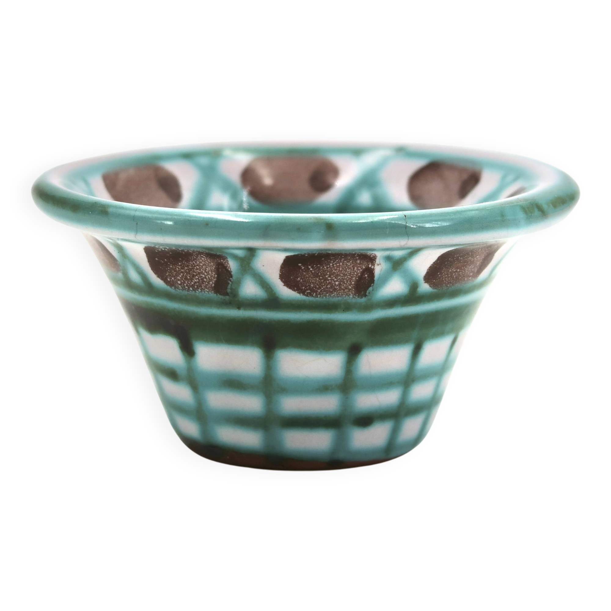 Ceramic flowerpot by Robert Picault, Vallauris, 1960s