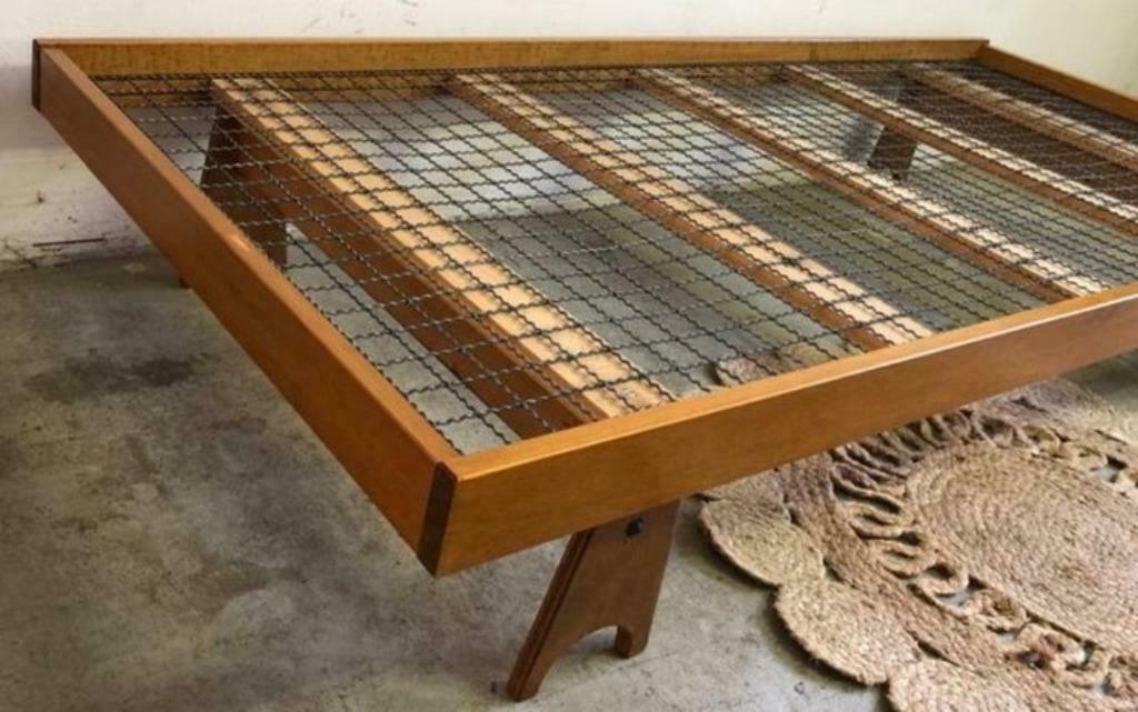 Vintage teak daybed, 60's