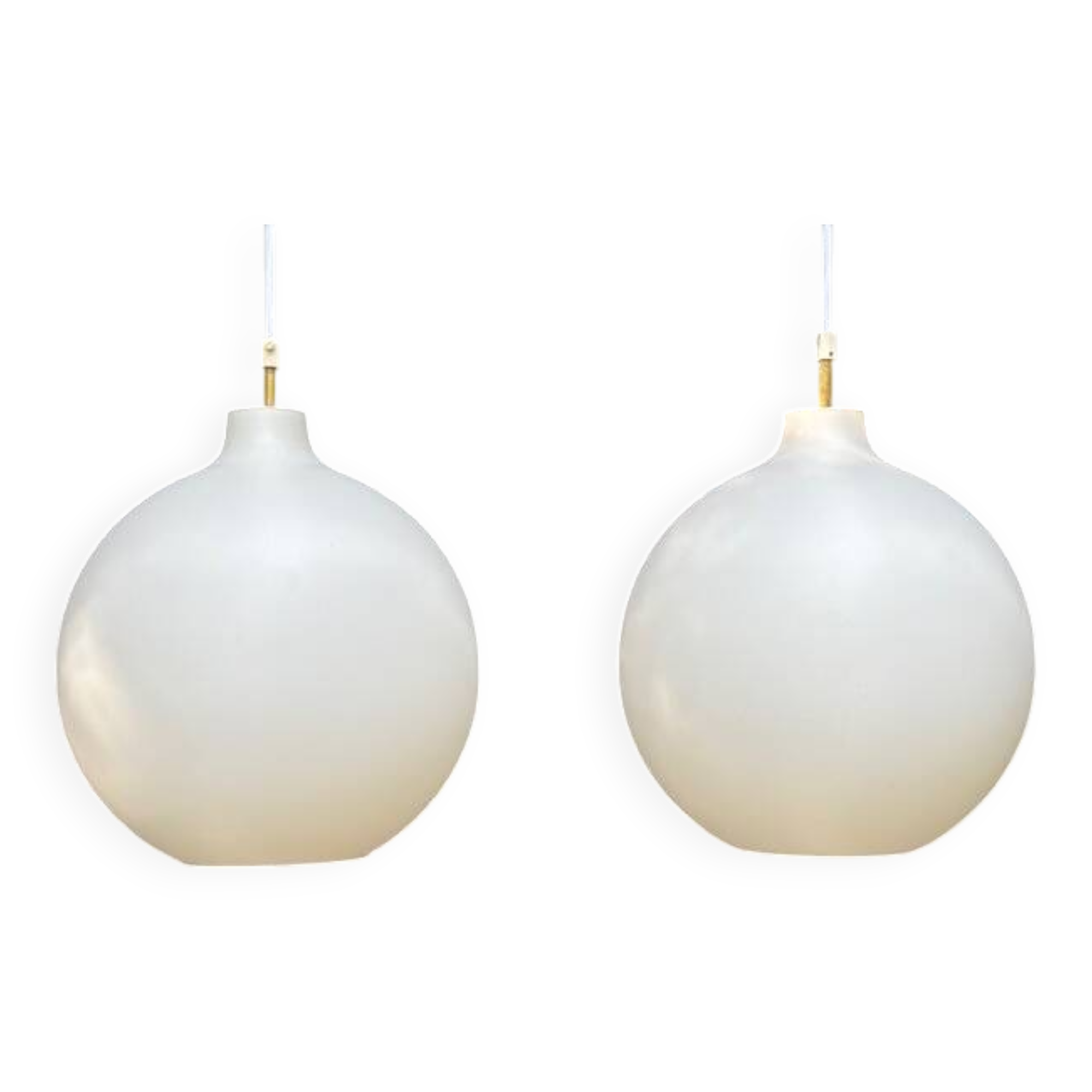 pair of satellite suspensions by Wohlert for Louis Poulsen - Denmark 1960