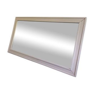 Wooden and mercury mirror 96x52cm