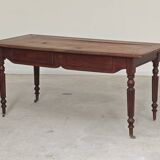 1940s farmhouse table in solid oak