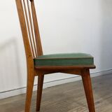Set of 6 vintage charles Ramos chairs 60s