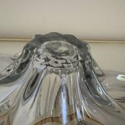 Coupe étoile en cristal de Vannes, années 60