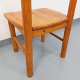 Vintage Scandinavian Rainer Daumiller chair in pine from the 70s