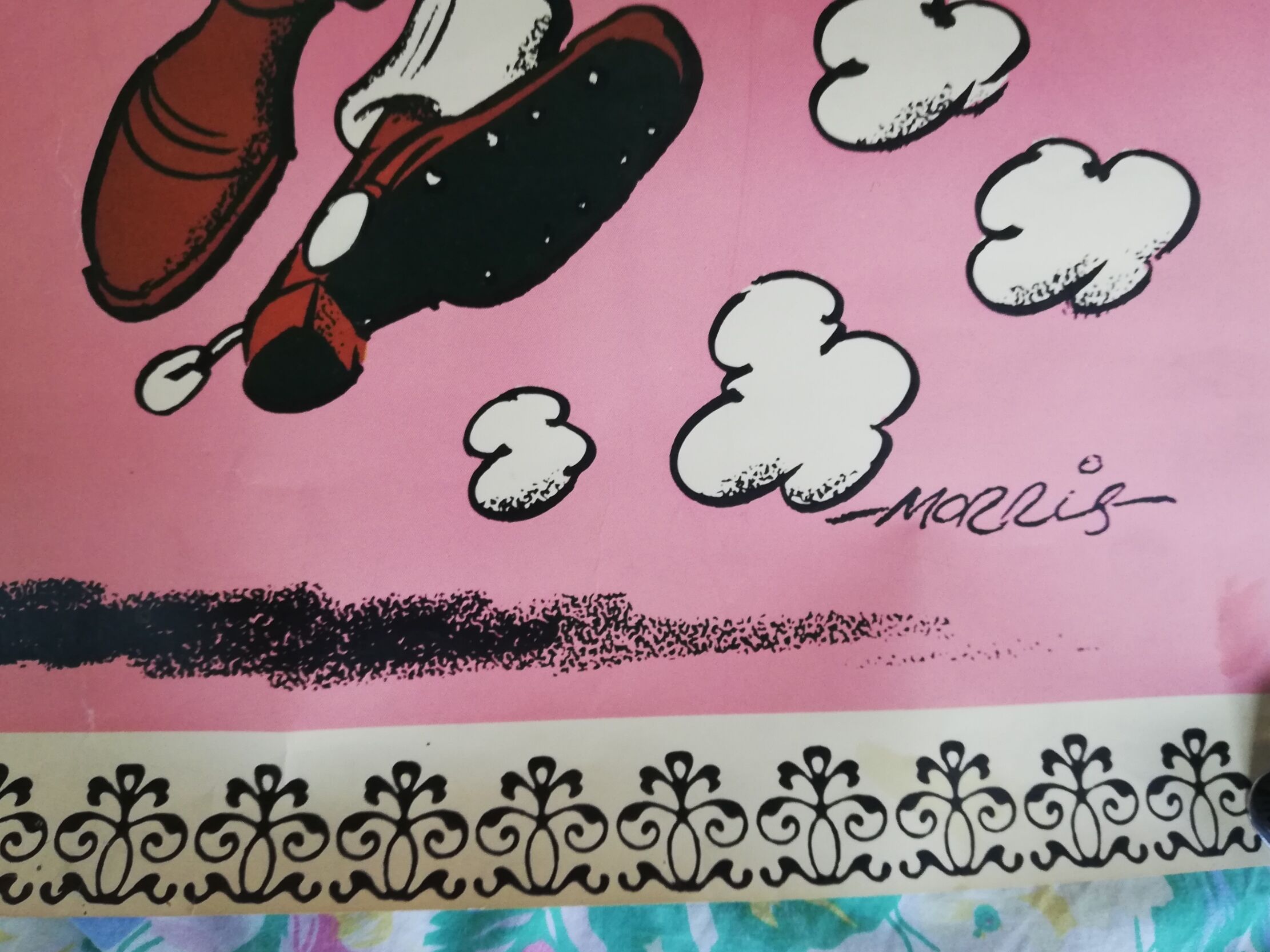 Original poster. Lucky Luke and calamity Jane. 1970