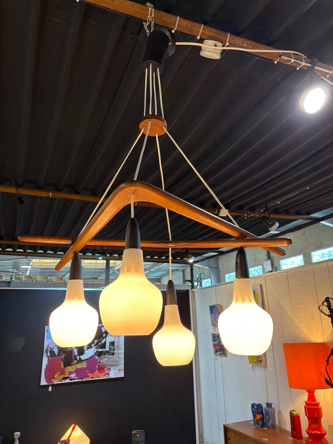 Boomerang Chandelier