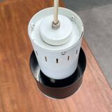 Mid-century minimalist Dutch suspensions attributed to Louis Kalff for Philips, 1950s, set of 4.