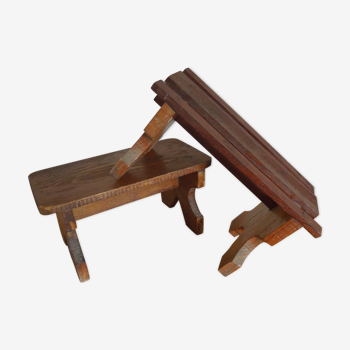 Lot 2 footrests