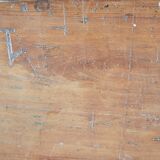 Chest, bench in teak