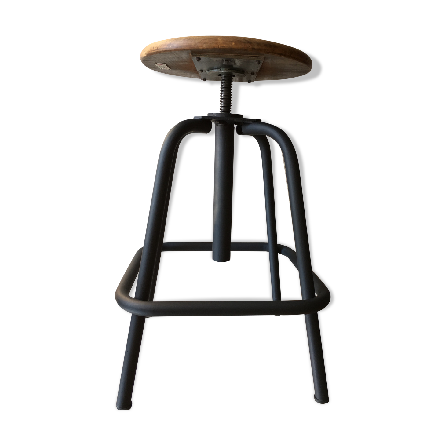 Industrial shop stool