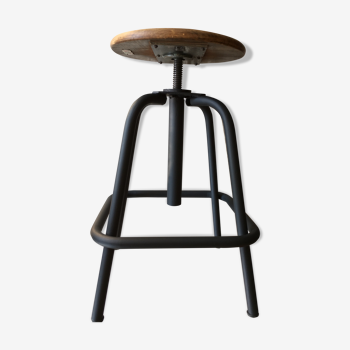Industrial shop stool