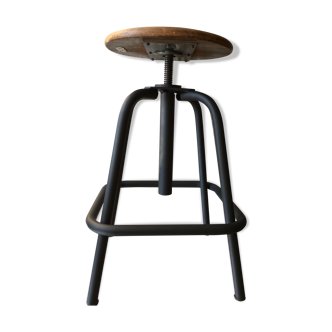 Industrial shop stool