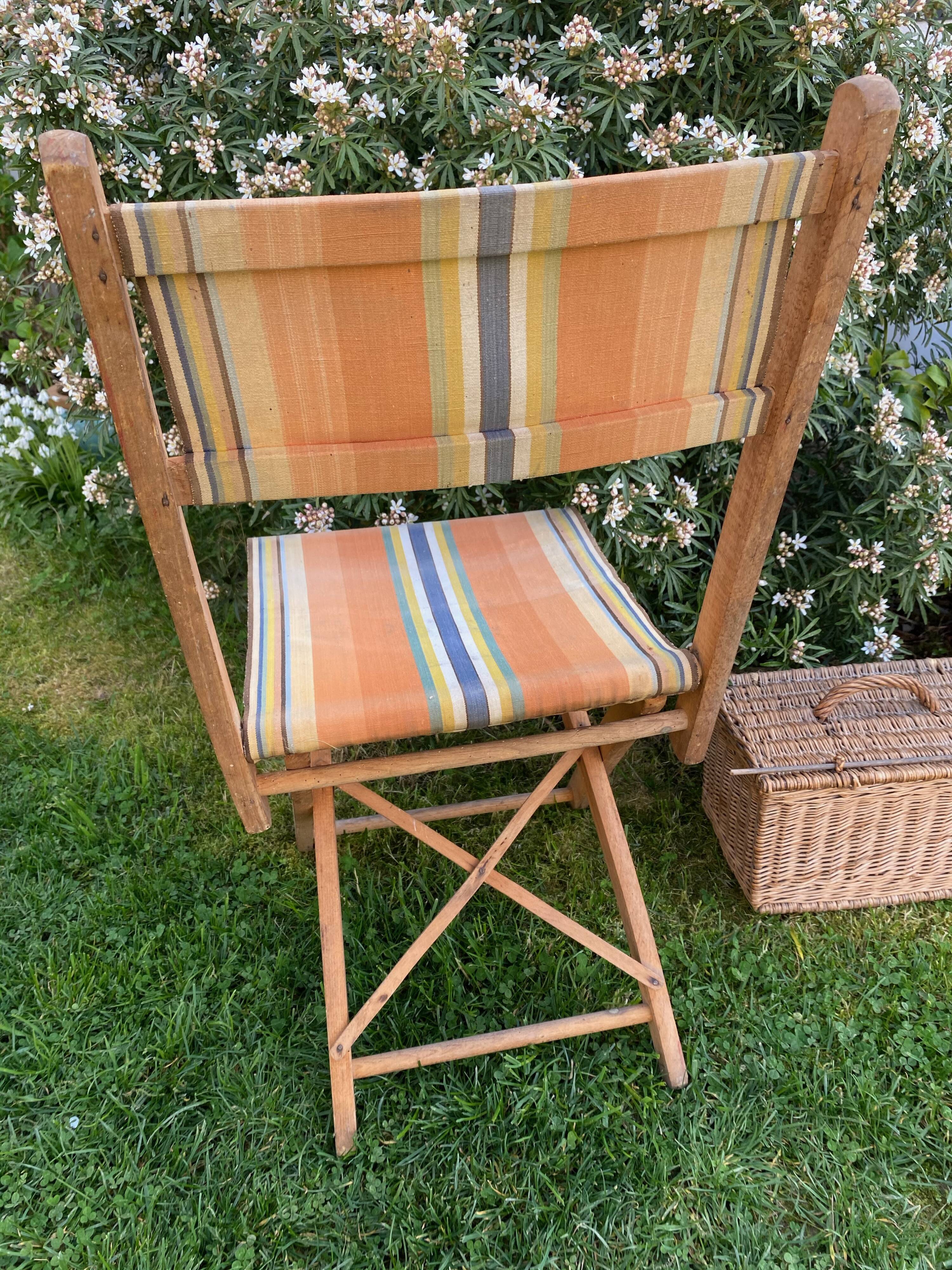 Folding chair, deckchair canvas