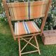 Folding chair, deckchair canvas